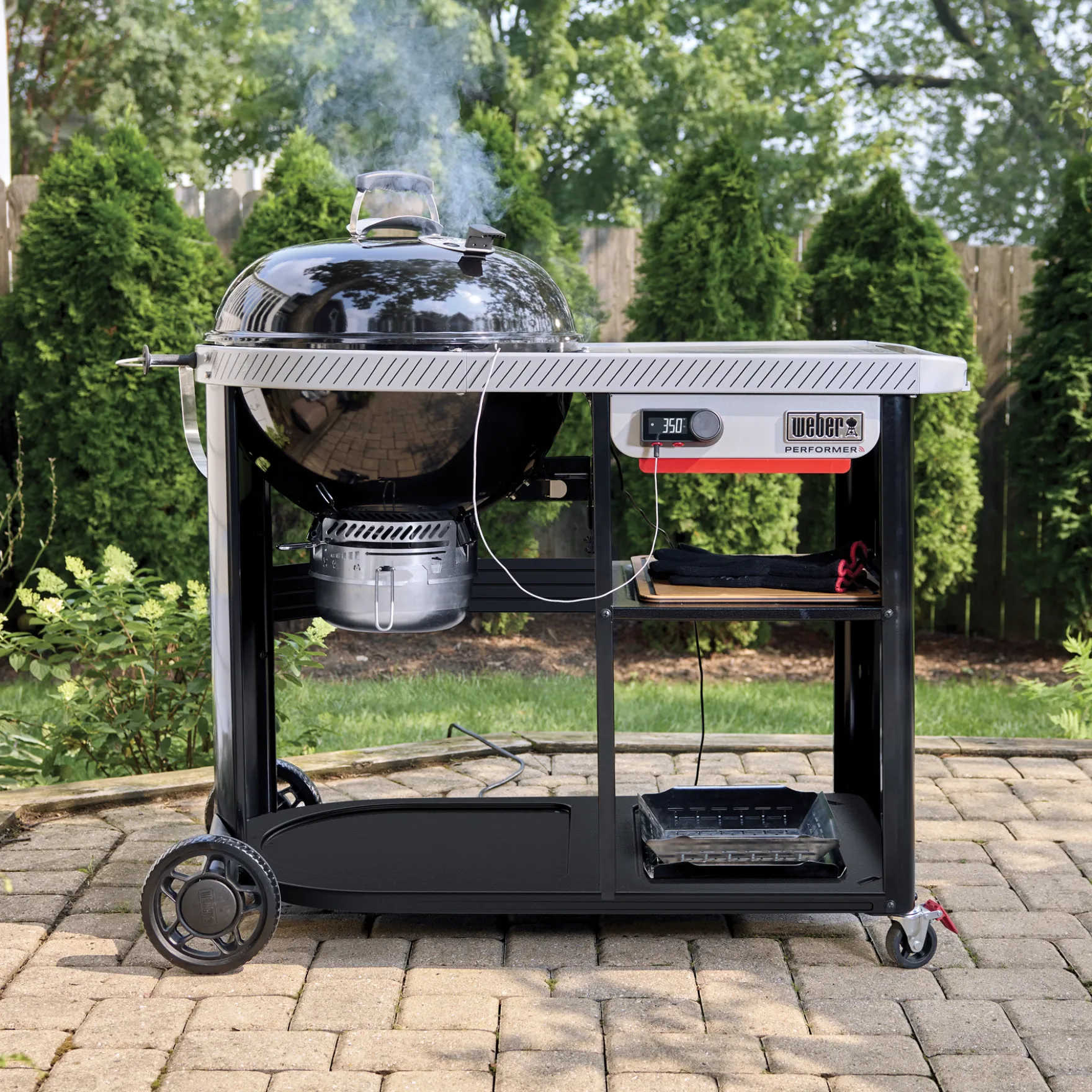 22” Performer™ Premium Smart Charcoal Grill