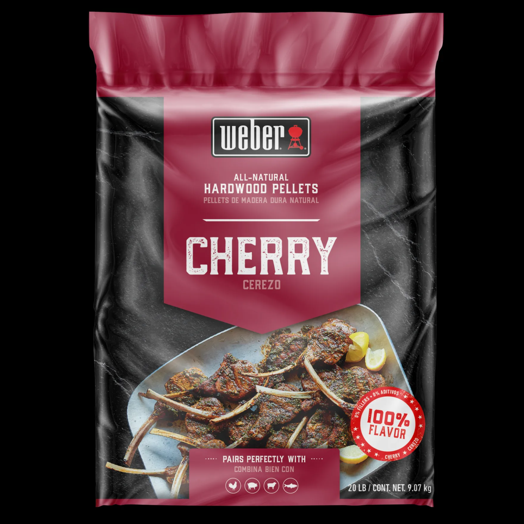 Cherry All-Natural Hardwood Pellets