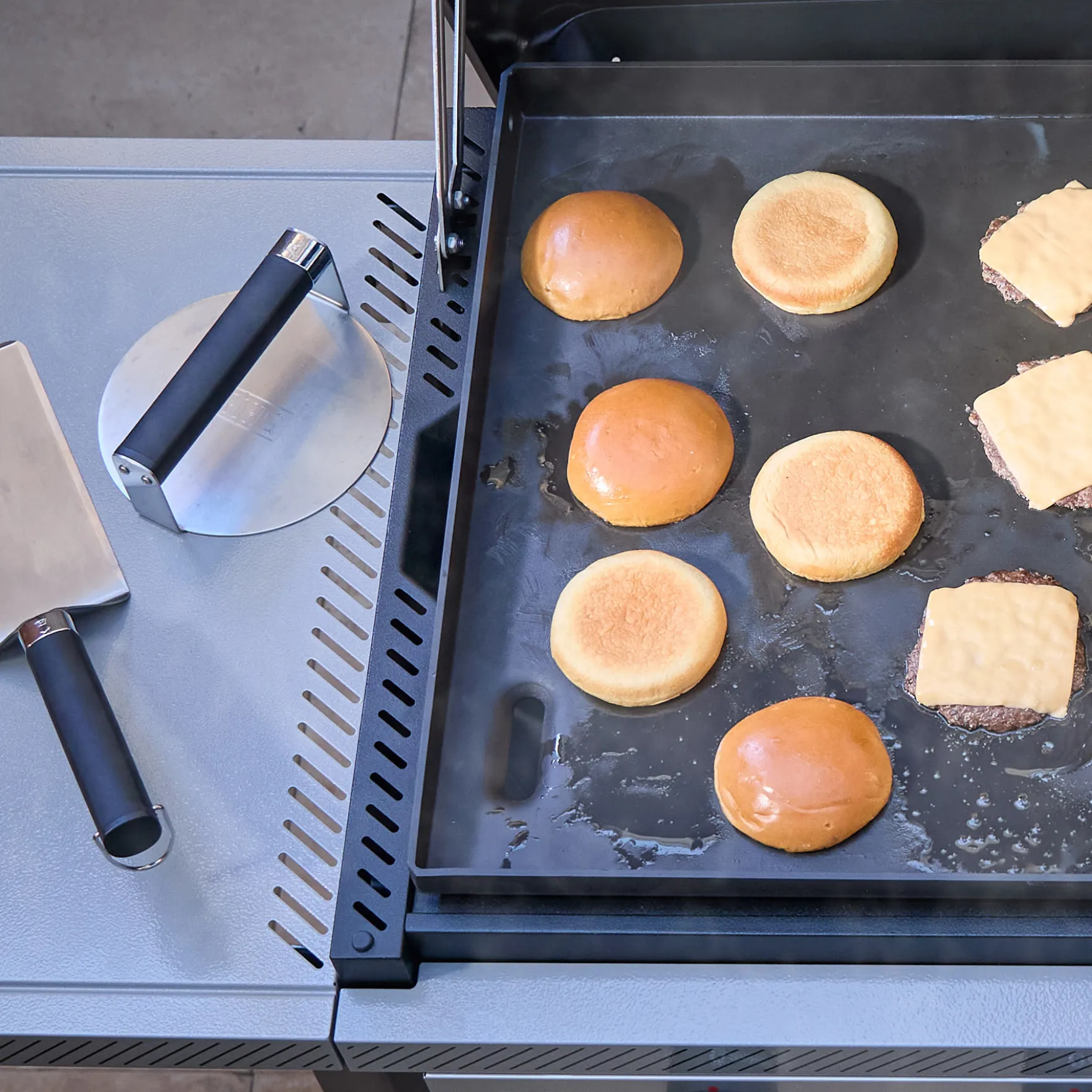 Griddle Smashed Burger Press