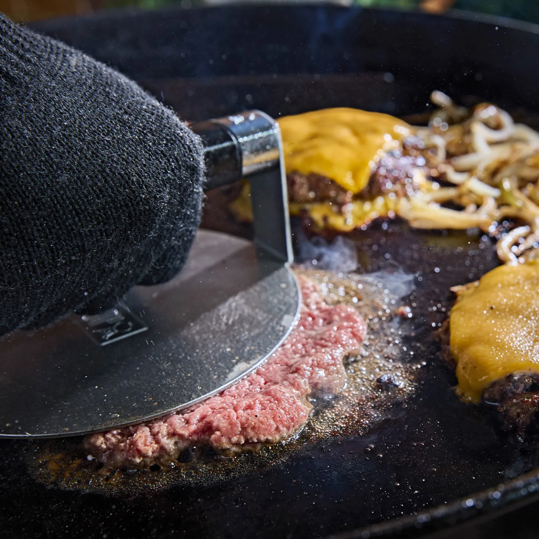 Griddle Smashed Burger Press