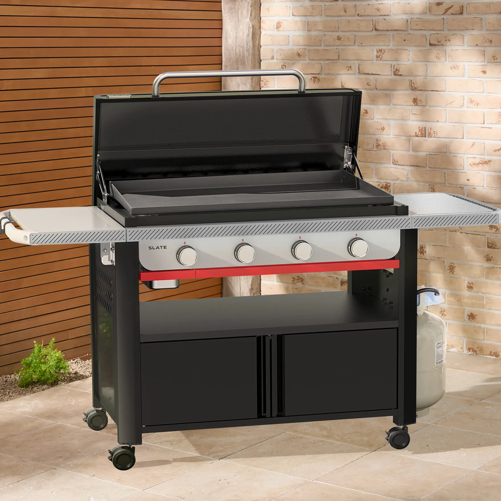 Slate® 36” Rust-Resistant Griddle with Closed Cabinet