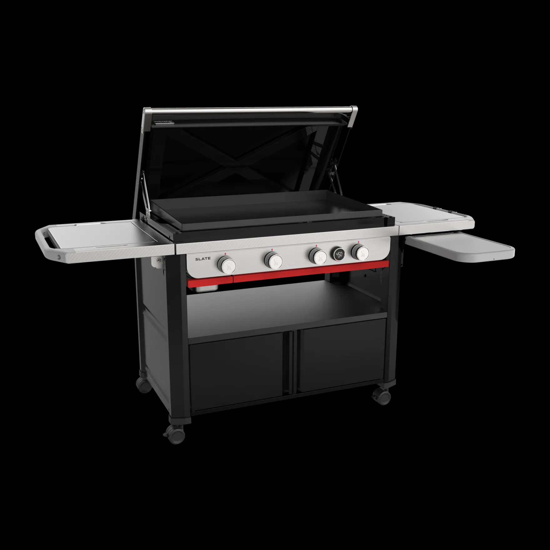 Slate® 36" Rust-Resistant Griddle with Flip-Up Side Table (Liquid Propane)