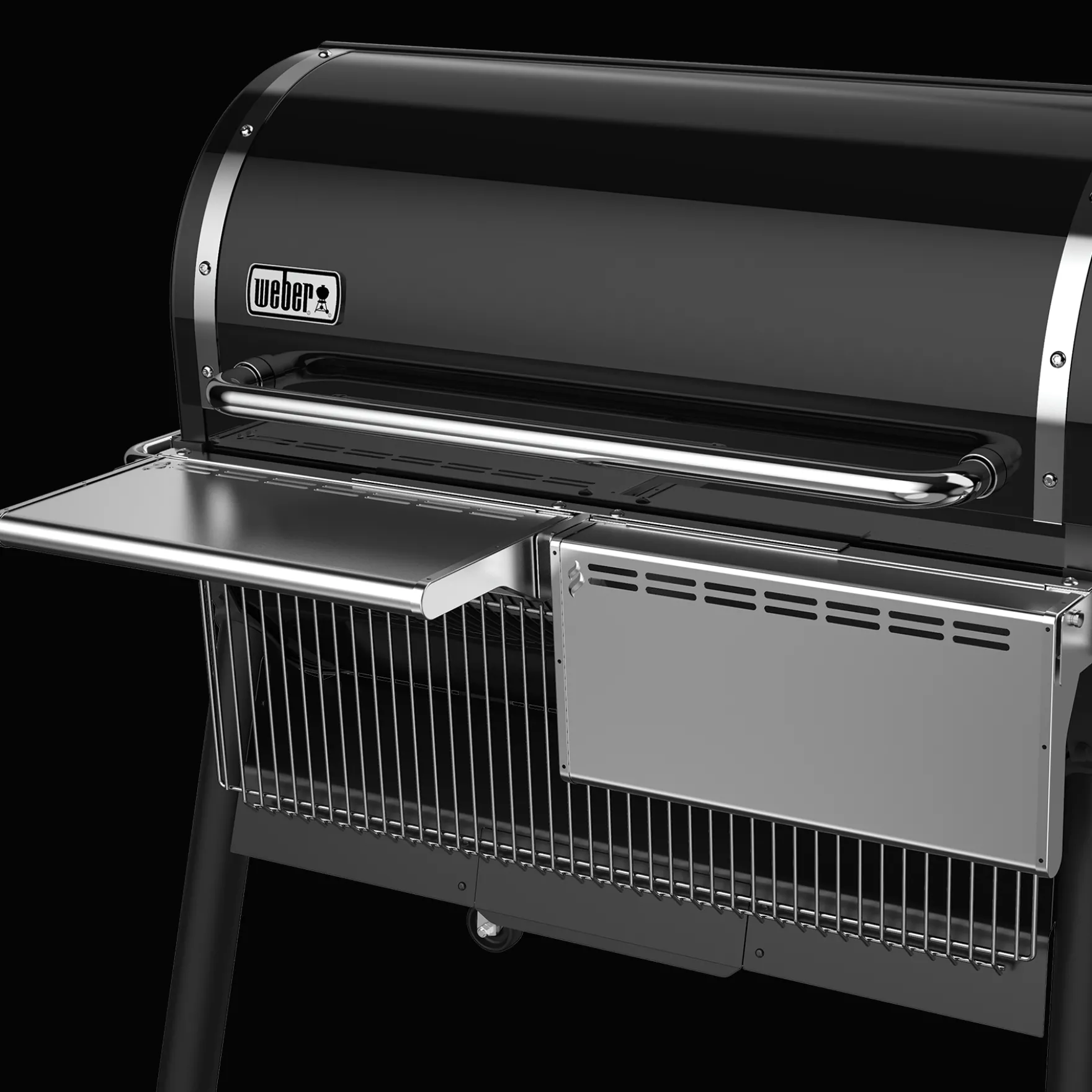 Stainless Steel Folding Front Shelf - SMOKEFIRE EX6/EPX6