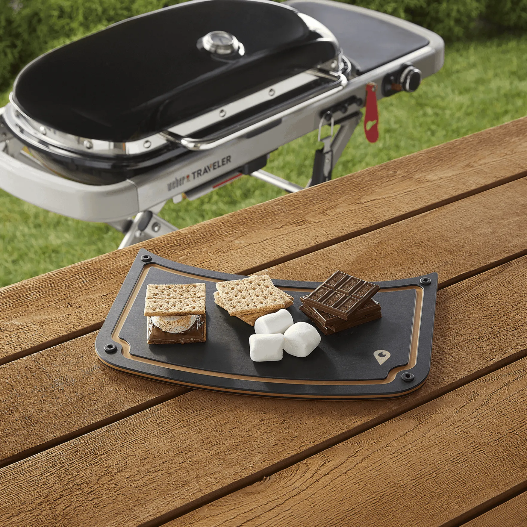Weber Traveler Reversible Prep & Serve Board