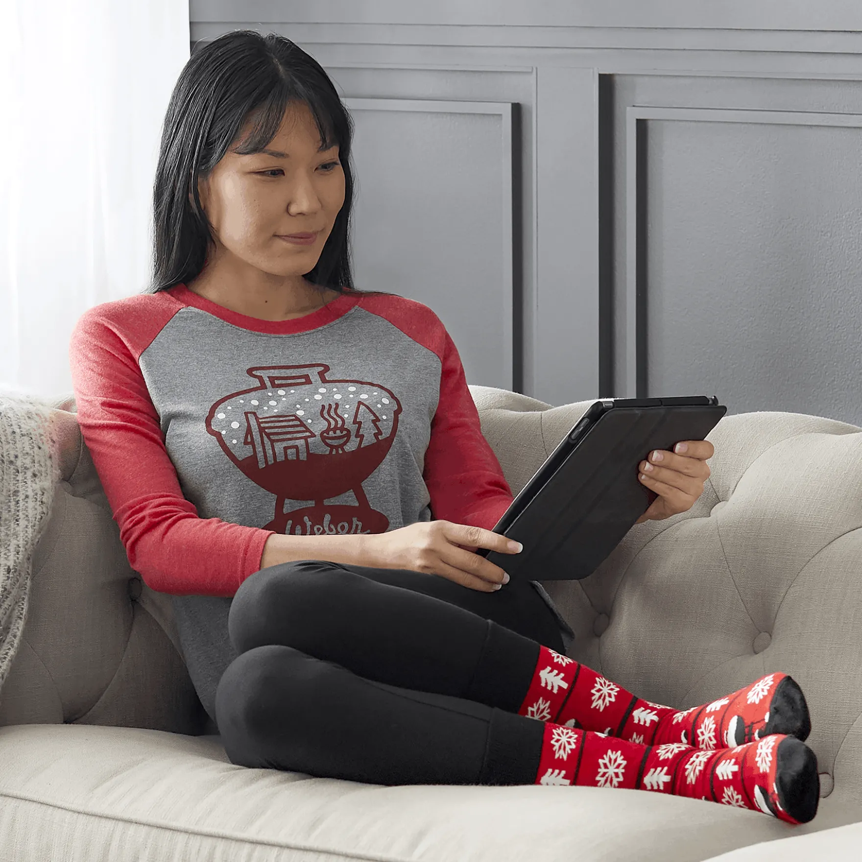 Weber® Winter Grilling Club Raglan Shirt